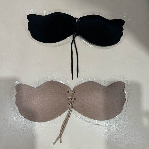 Stick on bras with String - Picture 1 of 2